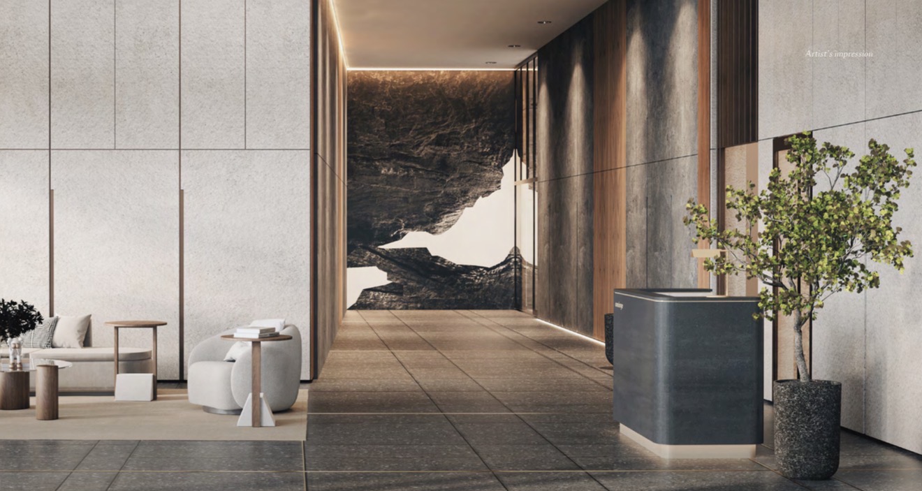 Parkside main lobby artist impression