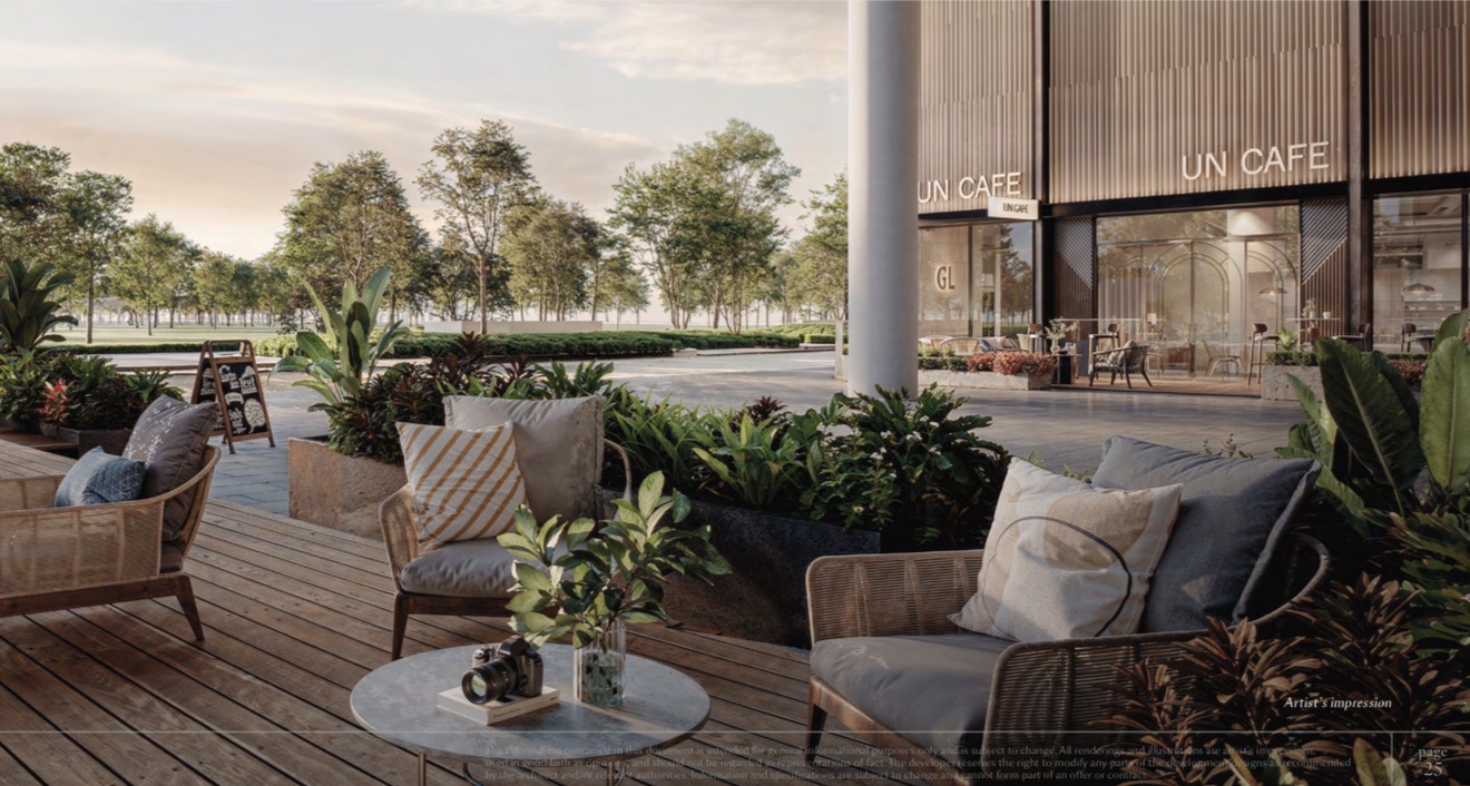 Parkside boulevard retail artist impression