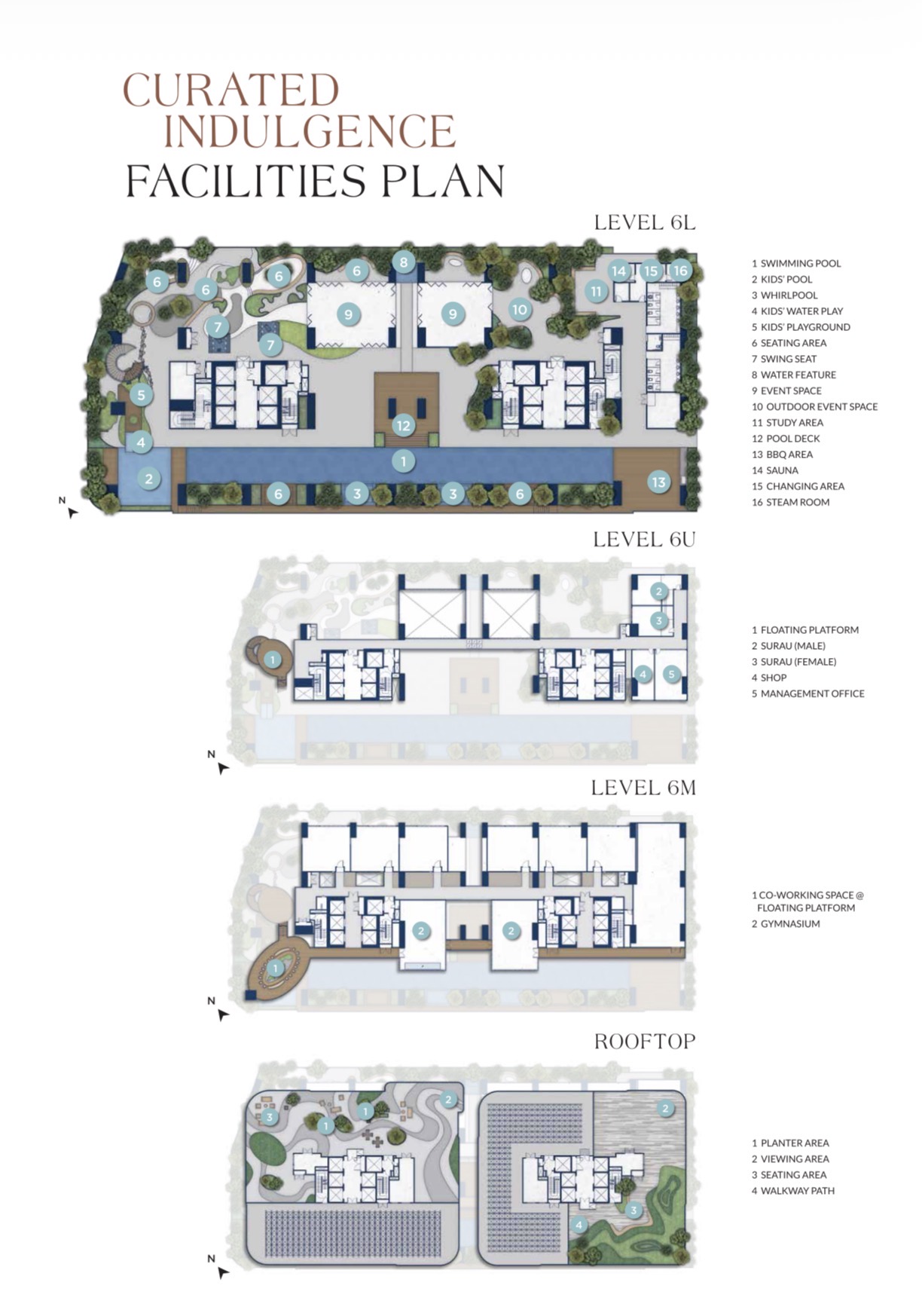Talisa Residence facilities plan
