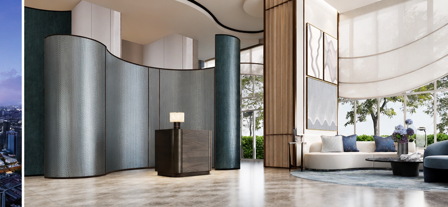 Talisa Residence lobby artist impression